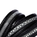 Handcrafted Stingray Leather Braid Belts for Men-Details