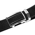 Stingray Leather Belt Ratchet Dress Belt - Details