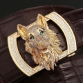 Fox Pattern Buckle - Gold