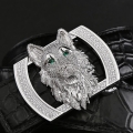 Fox Pattern Buckle - Silver