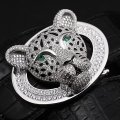 Leopard Buckle - Silver